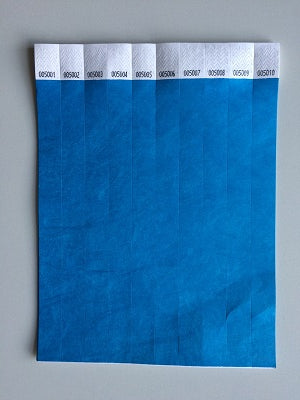 Klika - Zugangsbänder Farbe Blau 100 Stück 7 Stück