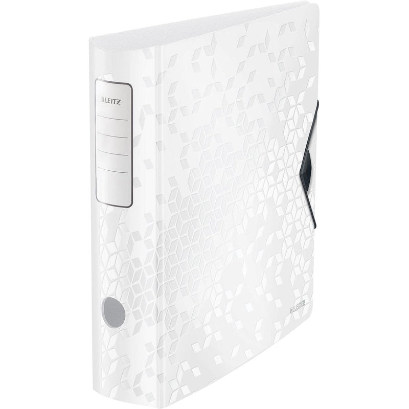 Leitz - WOW-Ordner Aktiver Rücken von 8,2 cm, weiß