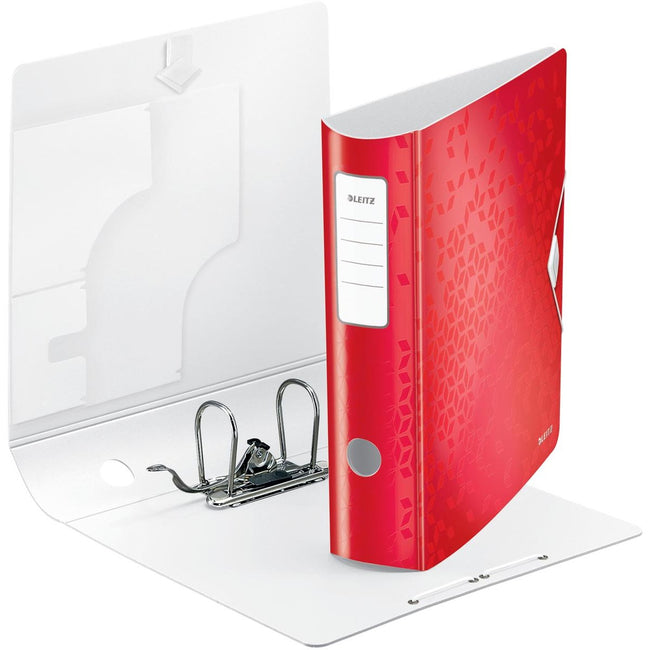 Leitz - WOW Ordner Active Rücken 8,2 cm, rot