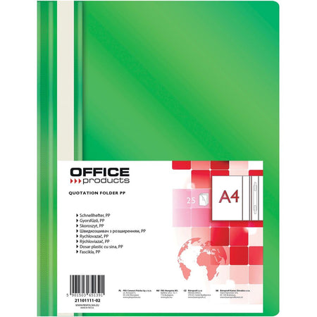 OFFICE-Produkte - Schnellhefter, grün
