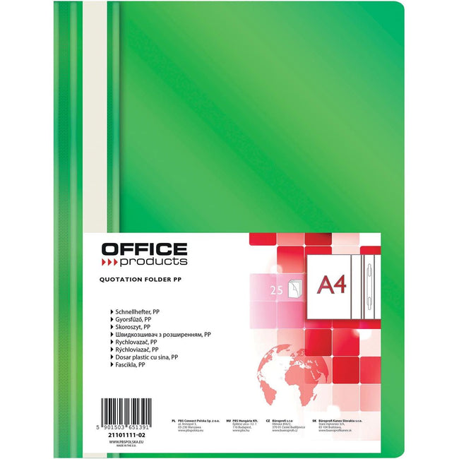 OFFICE-Produkte - Schnellhefter, grün