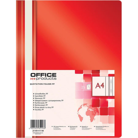 OFFICE-Produkte - Schnellfix-Ordner, rot