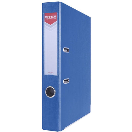 OFFICE products -   ordner, voor A4, uit karton, rug van 5,5 cm, blauw