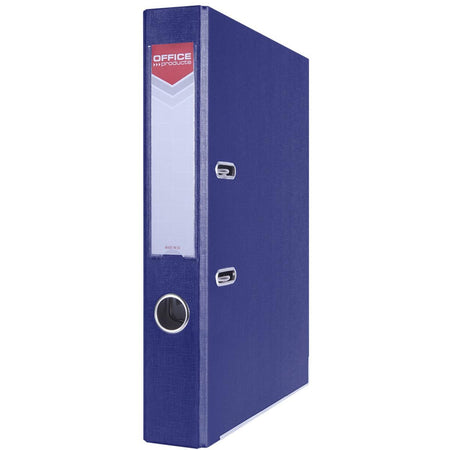 OFFICE products -   ordner, voor A4, uit karton, rug van 5,5 cm, donkerblauw
