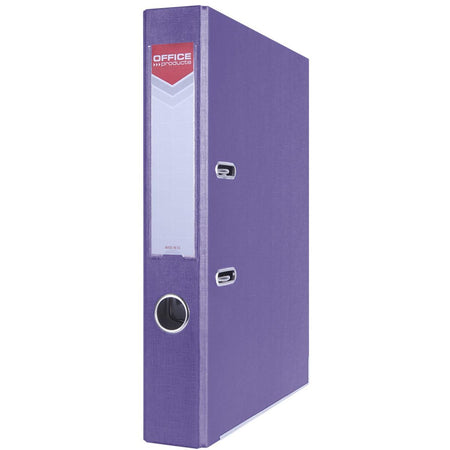 OFFICE products -   ordner, voor A4, uit karton, rug van 5,5 cm, paars