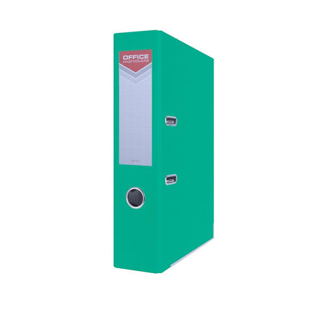 OFFICE products -   ordner, voor A4, uit karton, rug van 7,5 cm, turquoise