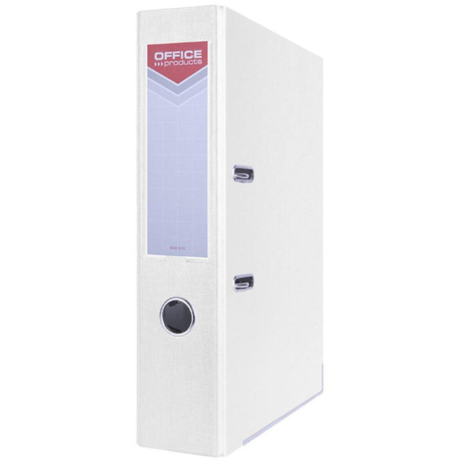 OFFICE products -   ordner, voor A4, uit karton, rug van 7,5 cm, wit