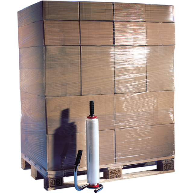 Klika - Folie | Handrollstretchfolie | LLDPE | 50cm | 270m | 23my | transparent | 6 Stück