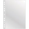 OFFICE-Produkte – perforierte Präsentationstasche, ft A4, 55 Mikron, glasklar, Karton mit 100 Stück