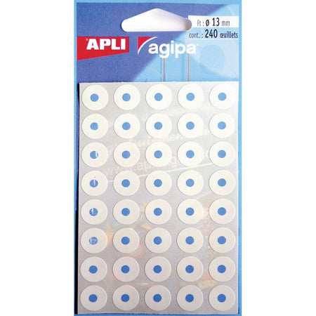 Agipa - Verstärkungsringe im Karton mit 240 Stück