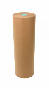 Timmers - Kraftpapier op rol 50cm 50gr gestreept bruin kraft circa 10 kilo