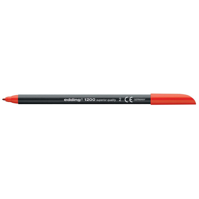Edding - Fineliner 1200 002 feines Rot