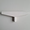 Klika -  T-stuk 160 mm wit voor profiel-2