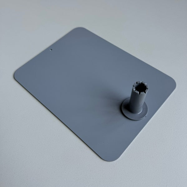 Klika - Metallgrundplatte 150x200mm dunkelgrau