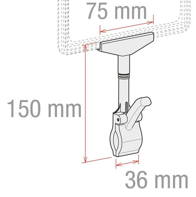 Klika - Clipper mit transparentem Stab 30 Stück