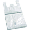 Top Quality -  Tas | HDPE | 25x 6x46cm | hemddraagtas | wit | 2000 stuks
