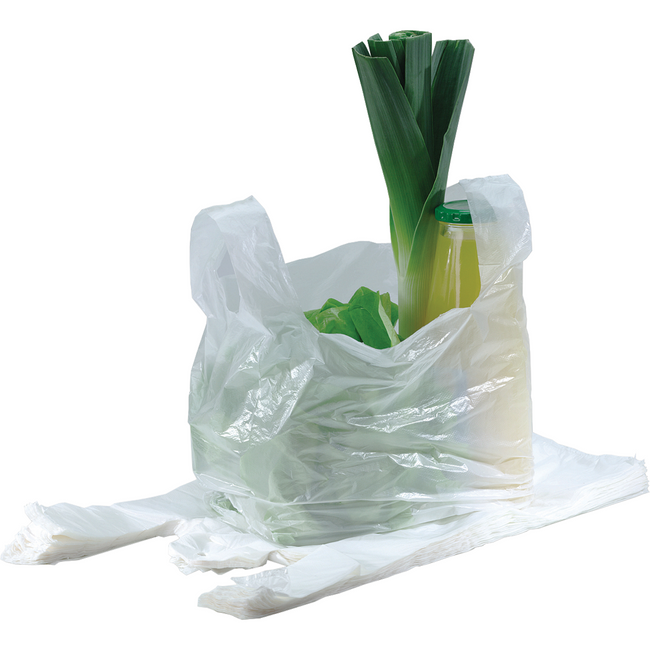 Top Qualität - Hemdentragetasche weiß 40x15x60cm 1000 Stück