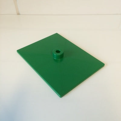 Klika -  Voetplaat groen kunststof