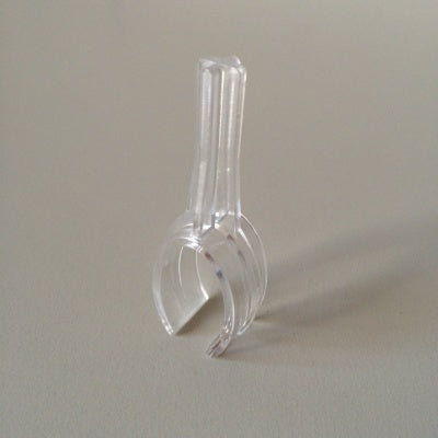 Klika - Rohrschelle transp für Ovalrohr 20x35mm140 Stück