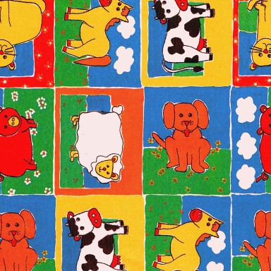 Klika - Geschenkpapier Geschenkpapier Bauernhoftiere 70 cm