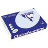 Clairefontaine - Trophée tel, farbiges Papier, A4, 120 g, 250 Blatt, azurblau