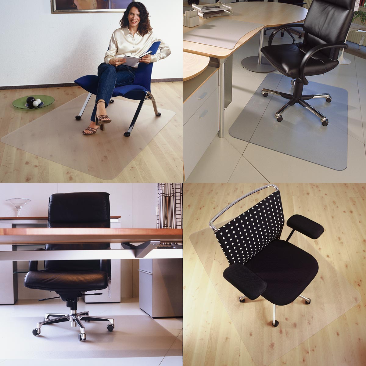 Floortex - Bodenmatte Cleartex, für harte Oberflächen, rechteckig, ft 116 x 150 cm