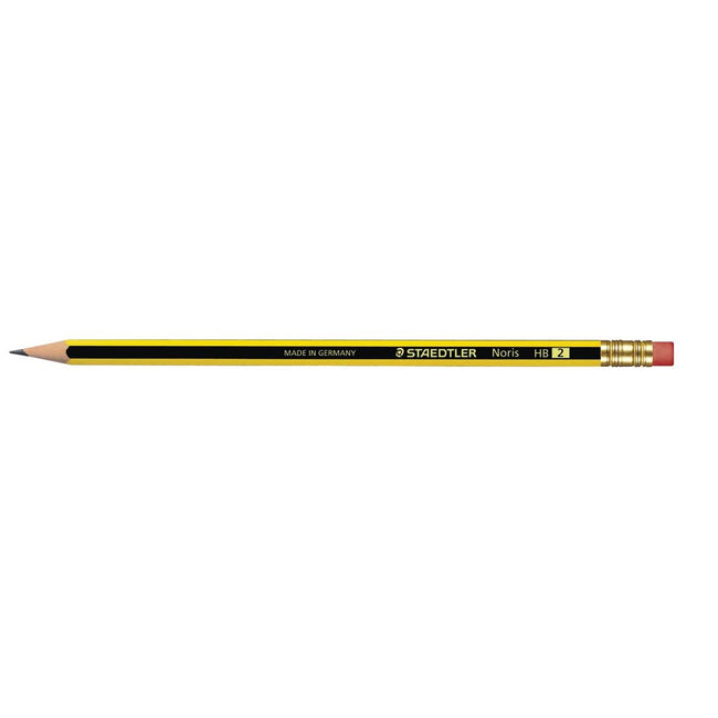 Staedtler - Bleistift Noris HB, mit Radiergummi