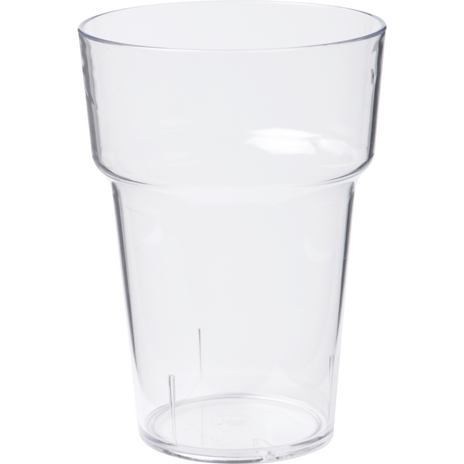 Depa - Glas | Bierglas | wiederverwendbar | unzerbrechlich | pETG | 280ml | 105mm | 0,28l | transparent | 360 Stück