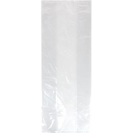 Klika - Tasche | Seitenfaltentasche | LDPE | 16/ 5x50cm | 18my | transparent | 1000 Stück