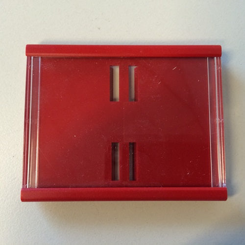 Klika -  Prijskassette A8 74x52 mm rood