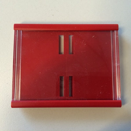 Klika -  Prijskassette A8 74x52 mm rood
