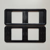 Klika -  Prijskaartraam 210x74mm zwart