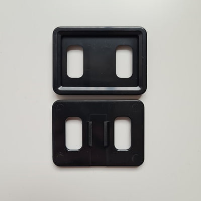Klika -  Prijskaartraam A9 52x37mm zwart X