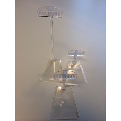 Klika - Displayständer groß transparent 20 Stück