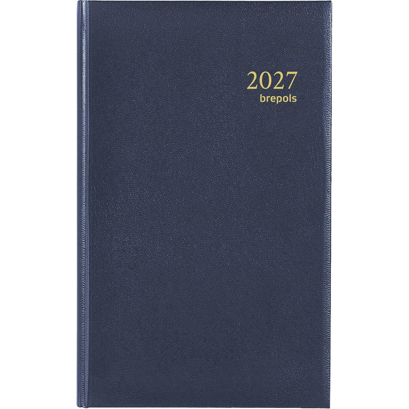 Brepols - Agenda Brefix Lima 6 Sprachen, blau, 2026