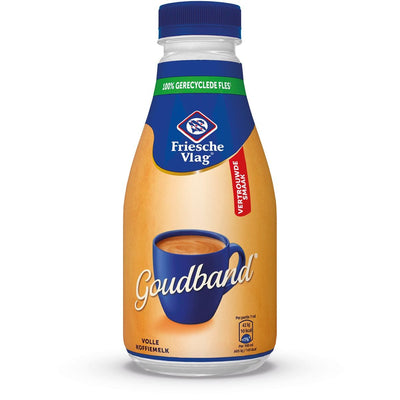 Friesche Vlag - Goudband Kaffeemilch, Flasche mit 300 ml