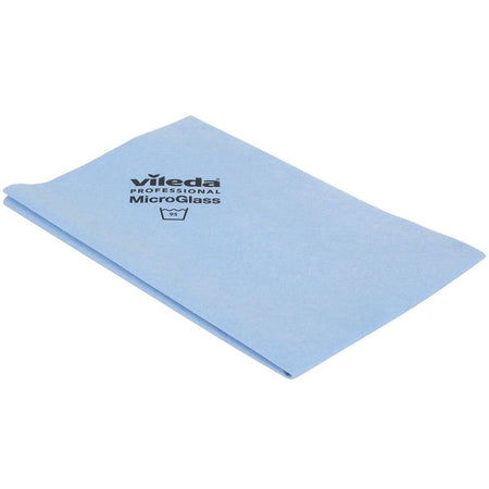 Vileda - Mikrofasertuch MicroGlass, blau, 3er Pack