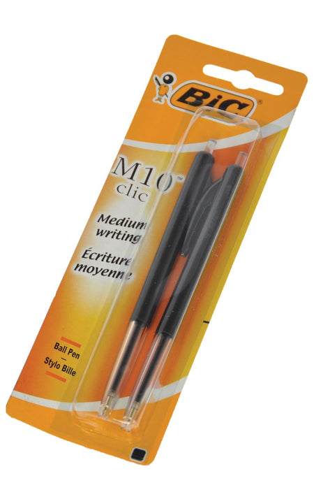 Bic - Kugelschreiber M10 medium schwarz Blister mit 2 Stück
