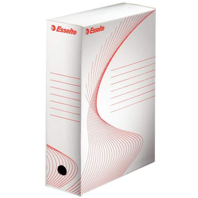 Esselte - Standard-Archivbox 100mm 352x250 weiß | 25 Stück