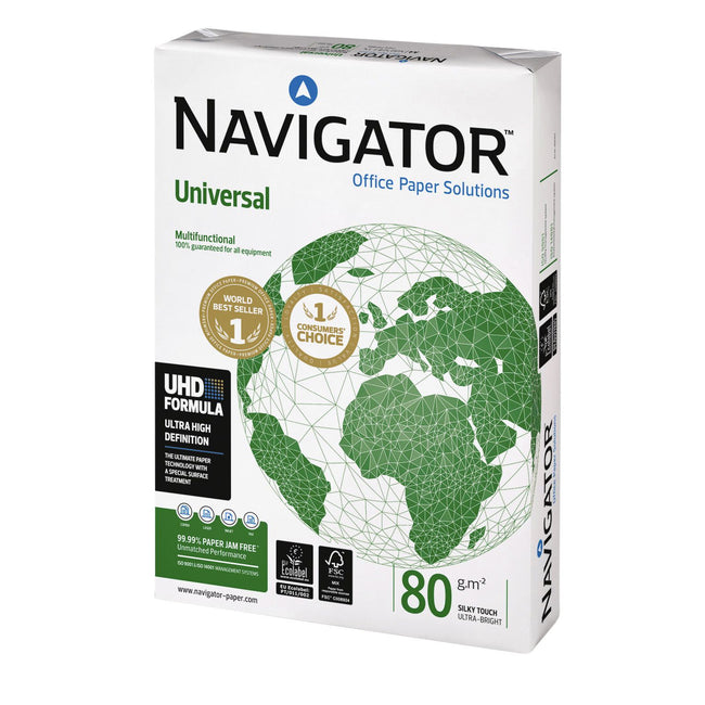 Navigator - Kopierpapier Universal A4 80gr weiß 500 Blatt