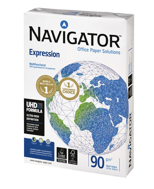 Kopieren Sie Papiernavigator Ausdruck A4 90gr White 500vel