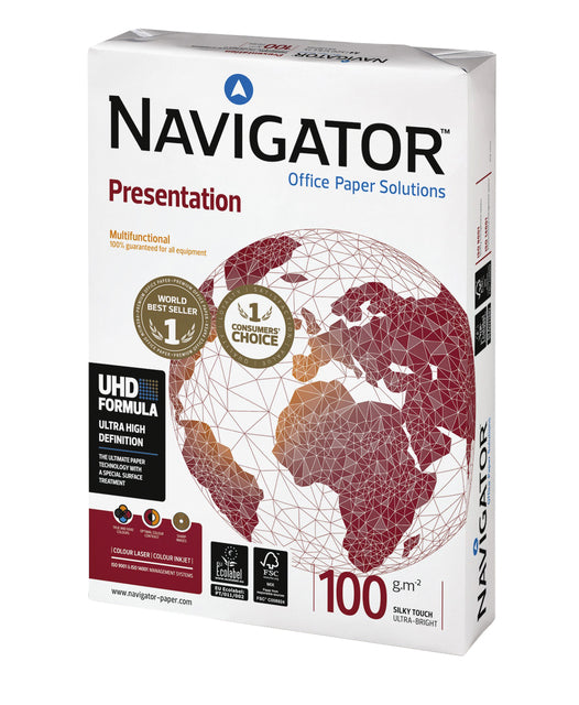 Kopieren Sie Papiernavigator -Präsentation A4 100gr White 500vel