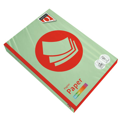Quantore - Kopierpapier Farbe A4 80gr apfelgrün 500 Blatt