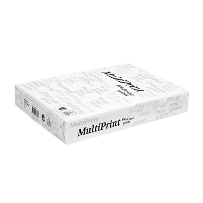 Multiprint - Kopierpapier A4 75gr weiß 500 Blatt | 5 Stück