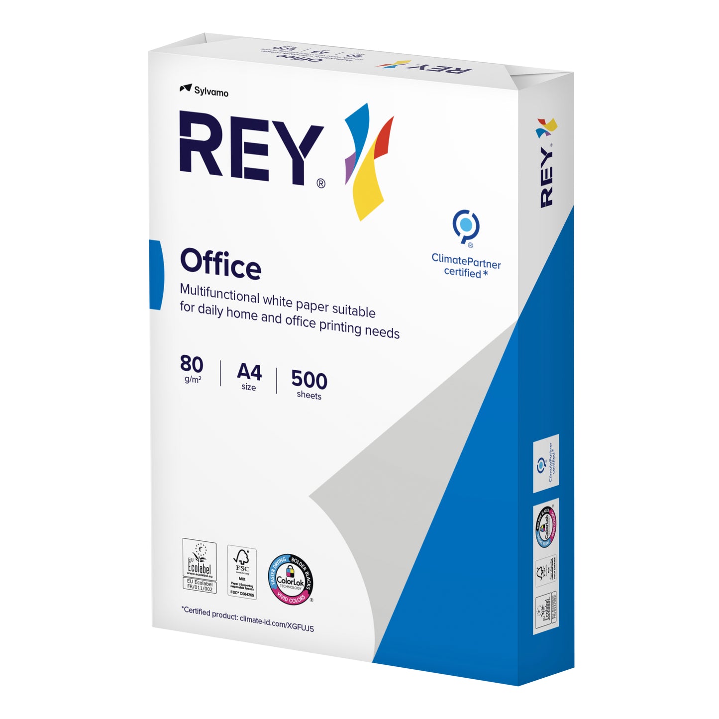 Rey - Kopierpapier A4 80gr weiß 500 Blatt