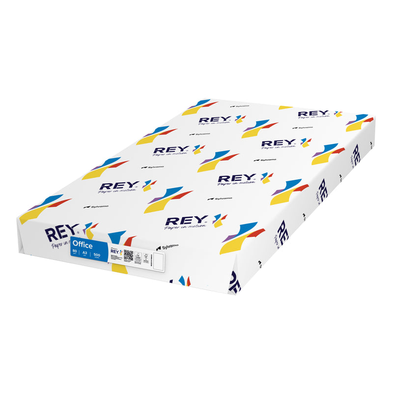 Rey -  Kopieerpapier office a3 80gr wit | 3 stuks