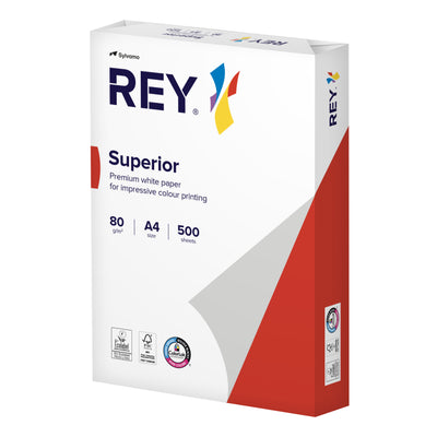 Rey - Kopierpapier Superior A4 80gr weiß 500 Blatt