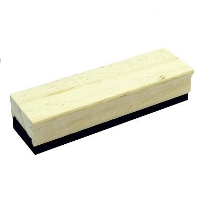 Klika -  Bordwisser vilt, hout met 3 stroken vilt