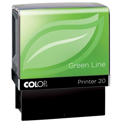 Colop - Stempel Green Line Printer Drucker 20, max. 4 Zeilen, für die Niederlande, ft. 14x38mm