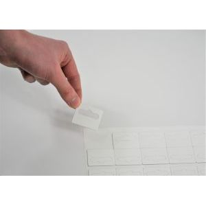 Klika - Headerkarte 40x32 mm Schlitzblatt 1000 Stück 3 Stück